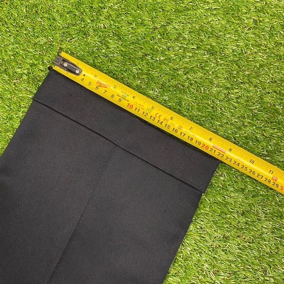 Vintage YSL Yves Saint Laurent 100% wool trousers in navy blue colour - Picture 6 of 14